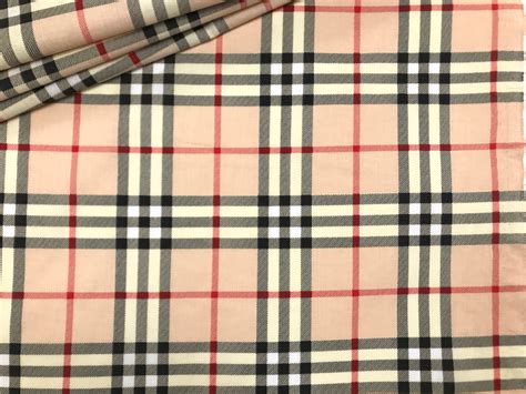 burberry fabric for sewing.